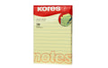 Kores Haftnotizen liniert 1 Block, 100 Blatt, 150 x 100 mm