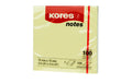Kores Haftnotizen Gelb 7575 12x1 Block à 100 Blatt, 75 x 75 mm