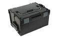 L-BOXX 238 schwarz schwarz mit anthrazitgrauen Schnappern