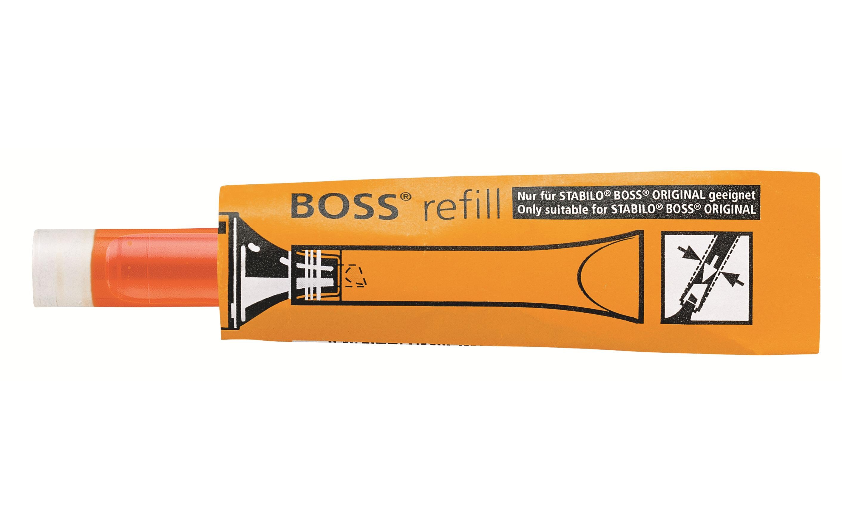 Stabilo Boss Leuchtmarker refill 1 Stk., orange