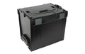 L-BOXX 374 schwarz schwarz mit anthrazitgrauen Schnappern