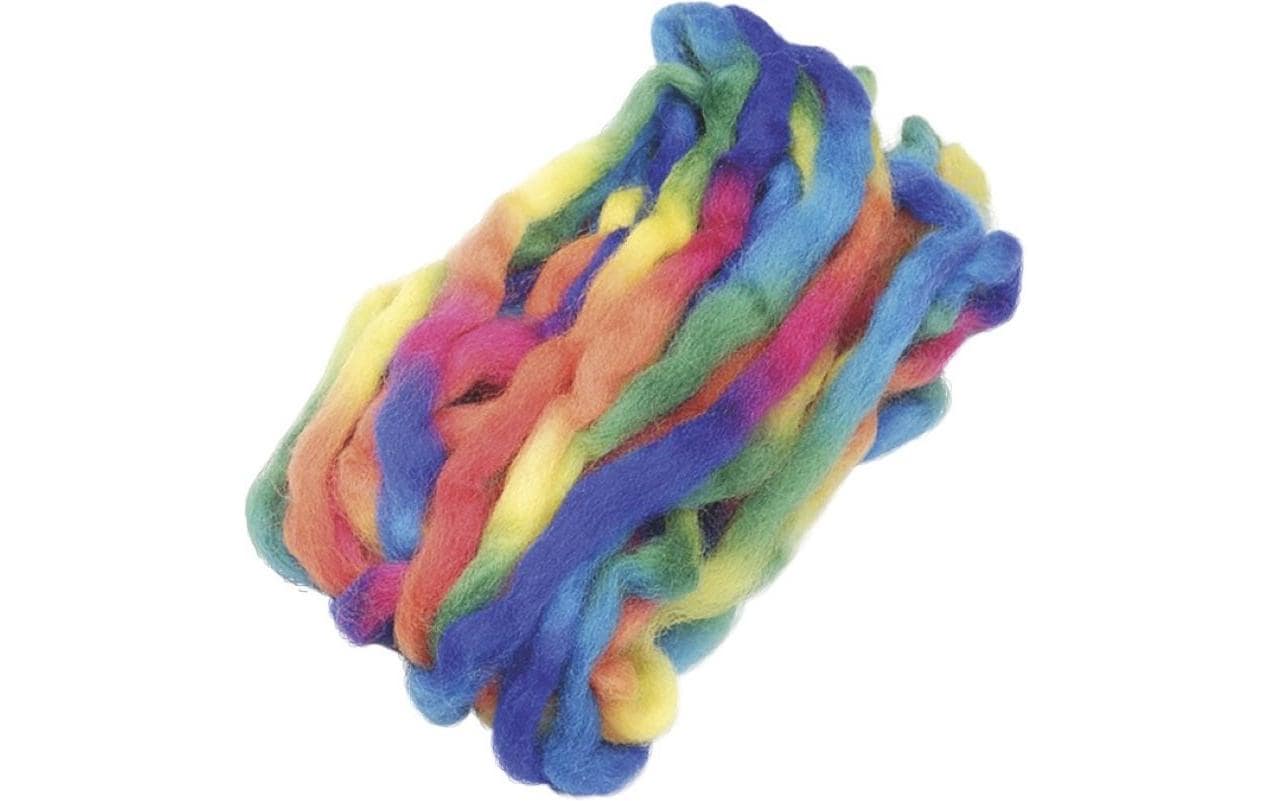 Heyda Filzwolle Space regenbogen 25g, 100% Wolle