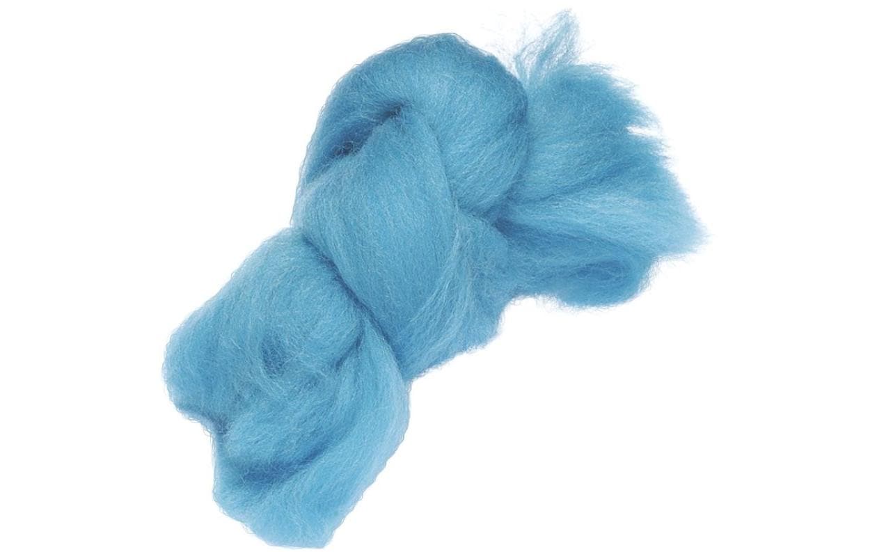 Heyda Märchenwolle türkis 50g, 100% Schafwolle