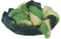 Heyda Märchenwolle 3-Strang-Mix Grün 50g, 100% Merinowolle