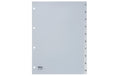 Kolma Register A4 Vista 1-10 Transparent, 10-teilig