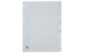 Kolma Register A4 Vista 1-6 Transparent, 6-teilig