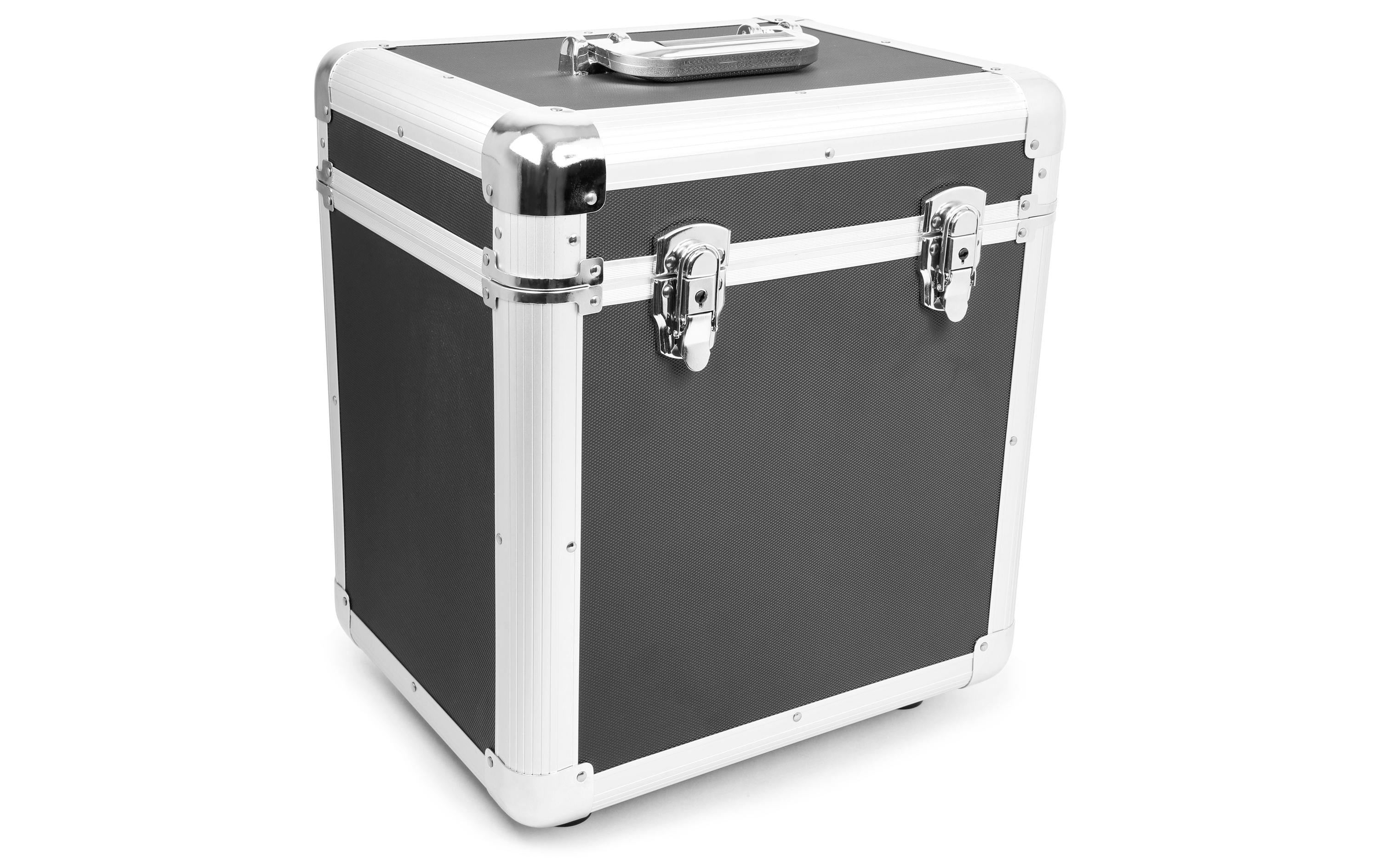 Power Dynamics RC100B 12" Vinyl Plattenkoffer, schwarz