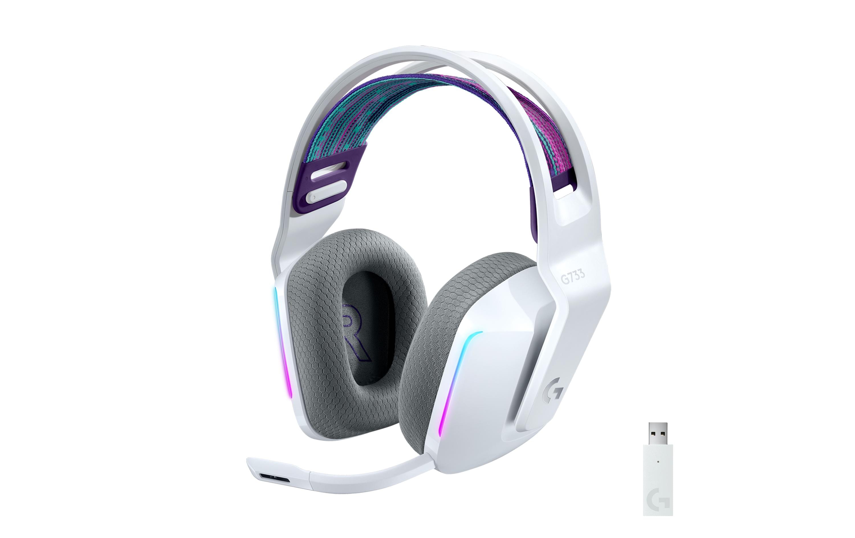 Logitech G733 Lightspeed Gaming white