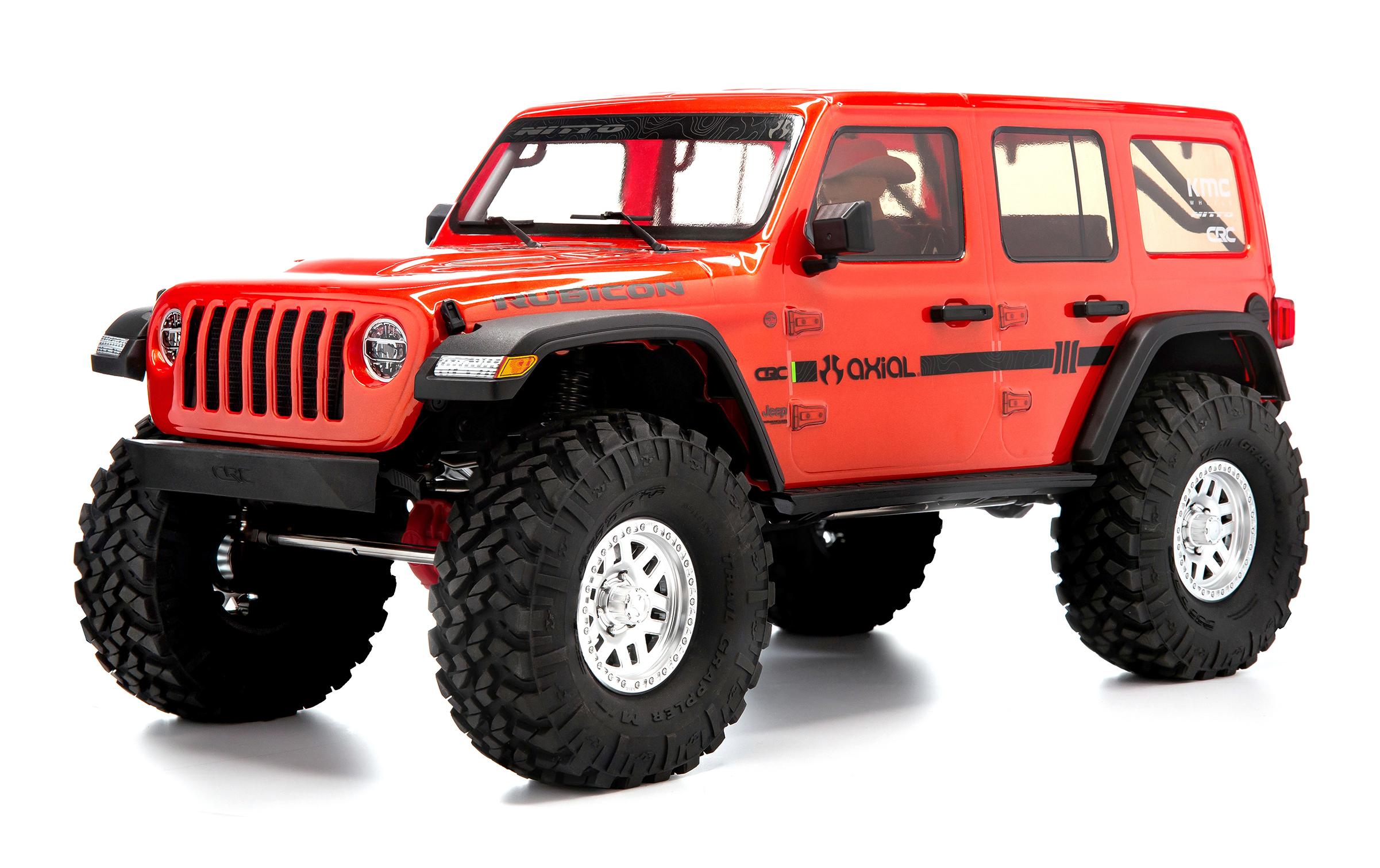Axial SCX10 III Jeep Wrangler Rubicon JLU Orange