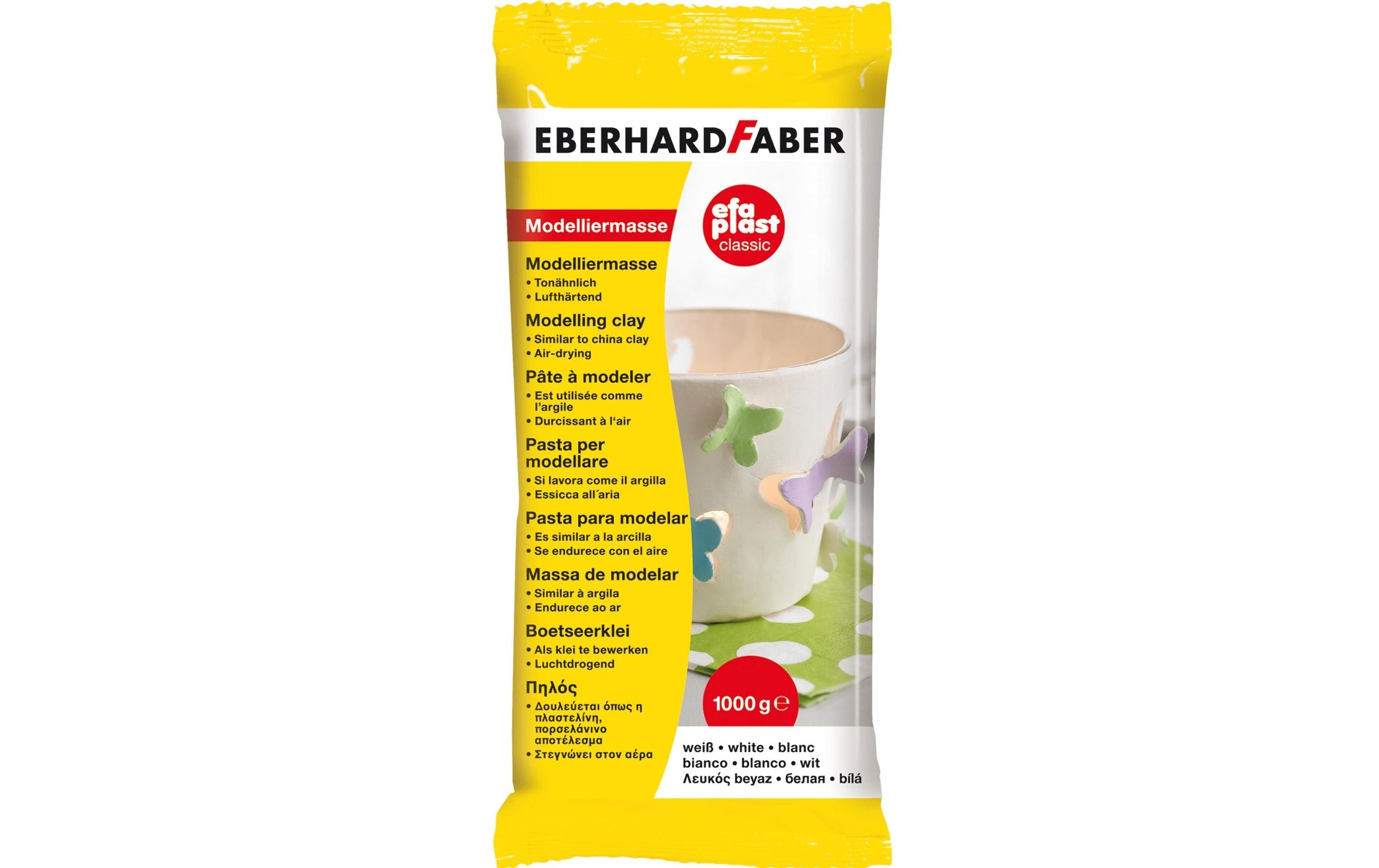 Eberhard F. Modellierm.EFA PLAST classic 1kg, weiss