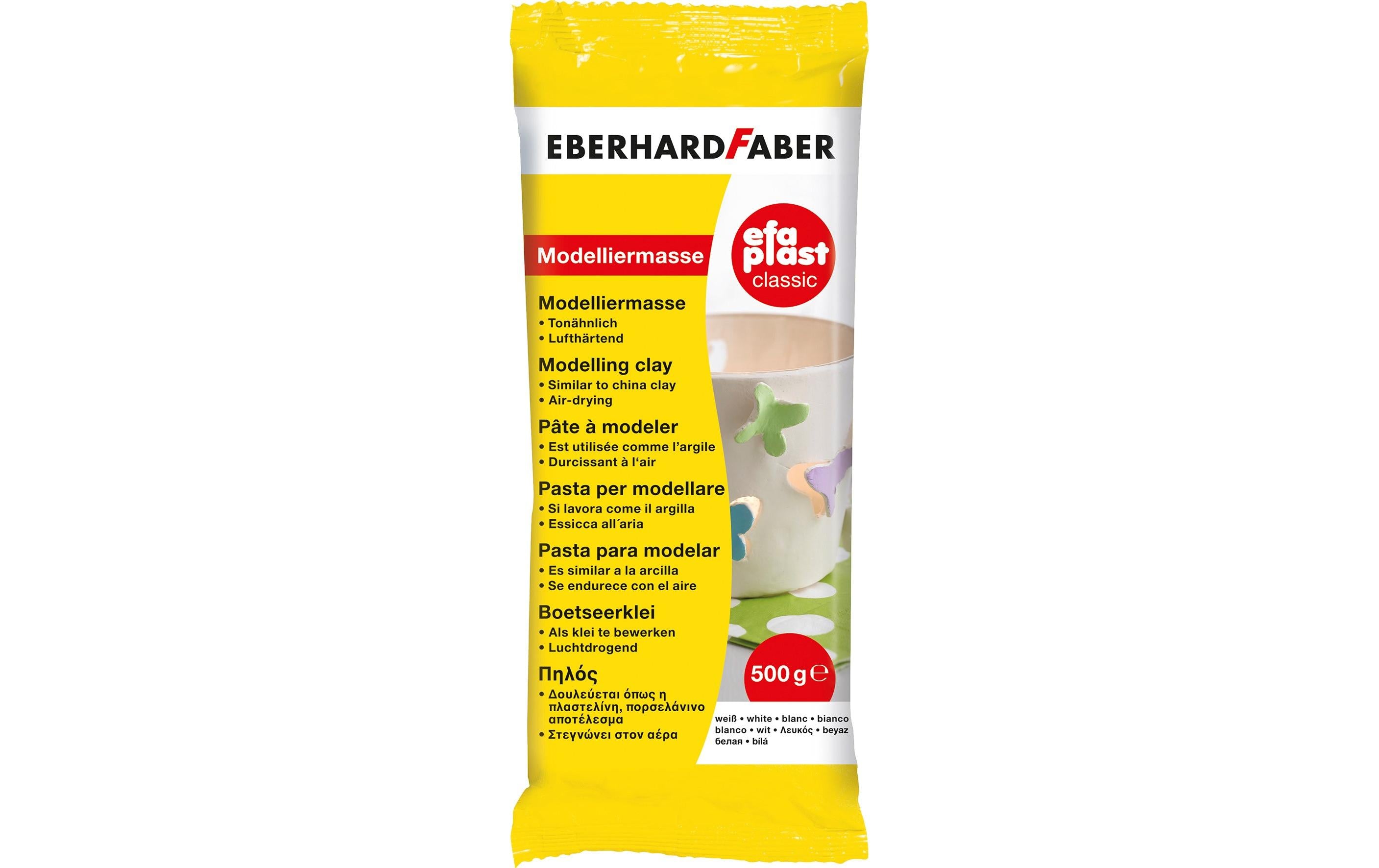 Eberhard F. Modellierm.EFA PLAST classic 500g, weiss