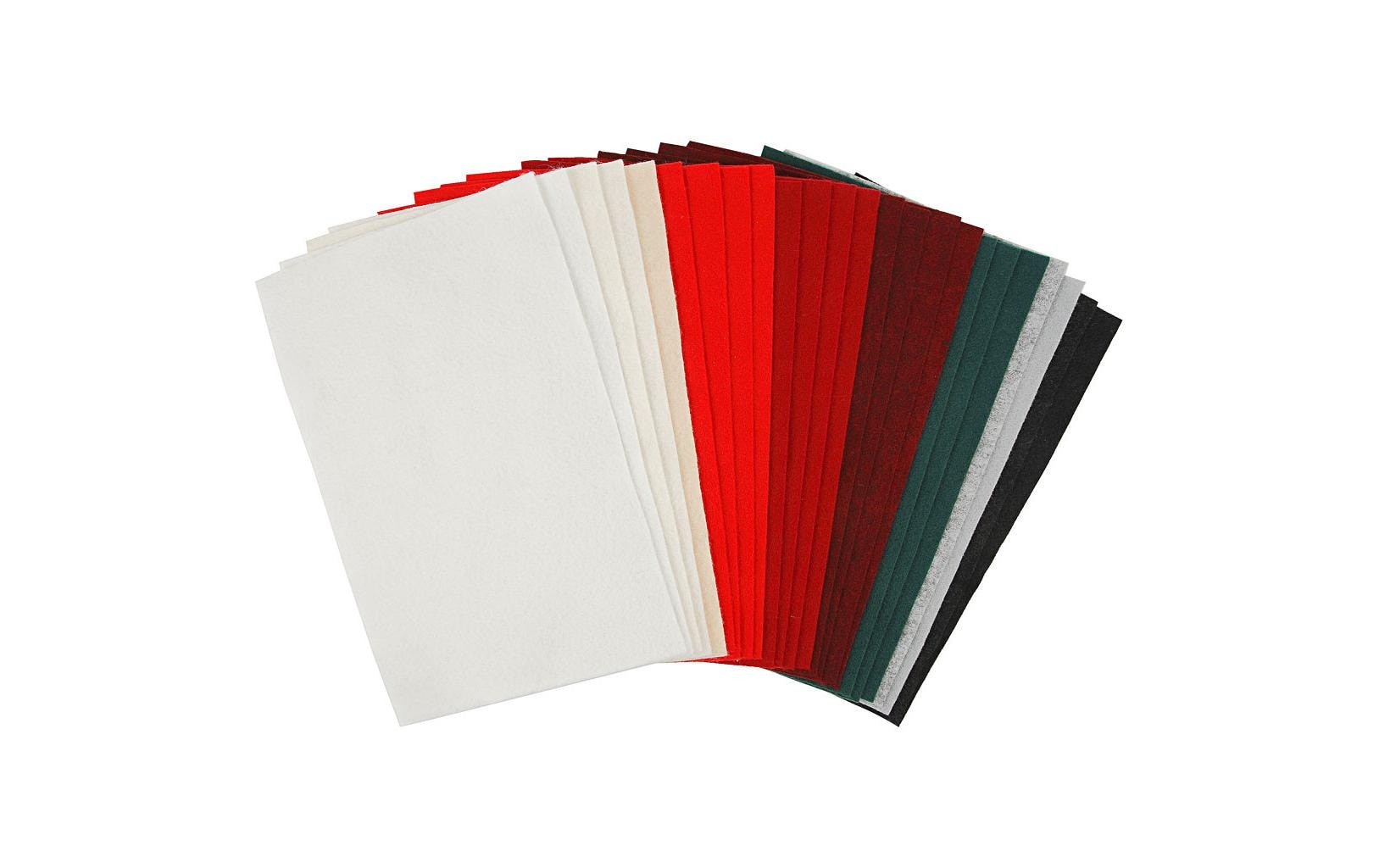 Creativ Company Bastelfilz 20 x 30 cm 24 Stück, 1.5 mm