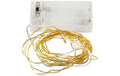 Creativ Company Lichterkette Batterie gold, 3.15 m, 20 LED-Lämpchen