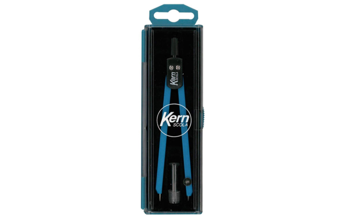 KERN Scola Zirkel Neon blau Länge 135 mm, max. Kreis ca 300 mm