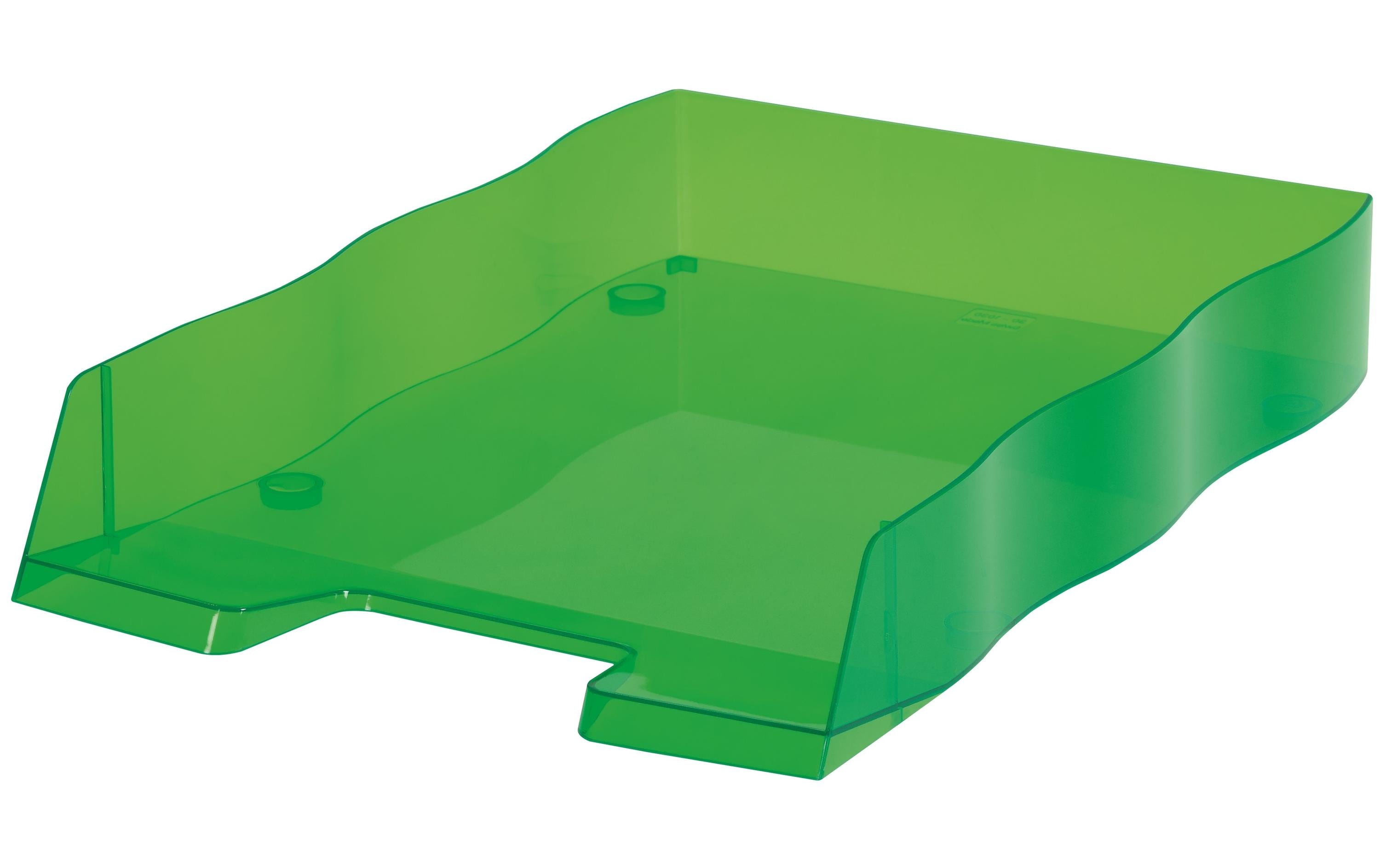 Styro Ablagekorb Styrofile A4 Grün 255 x 355 x 62 mm (B x T x H)