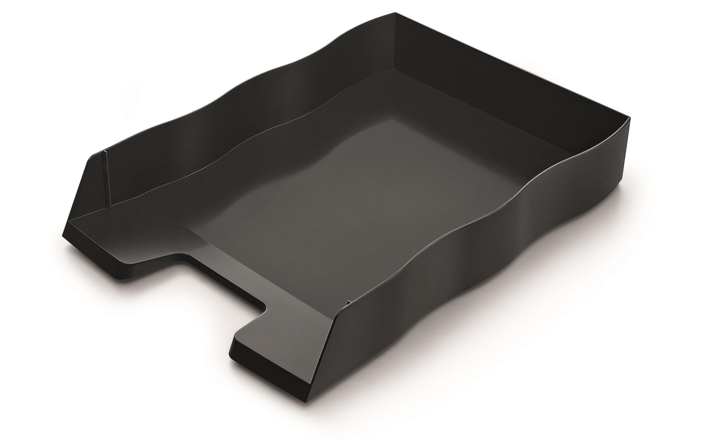 Styro Ablagekorb Styrofile A4 Schwarz 255 x 355 x 62 mm (B x T x H)