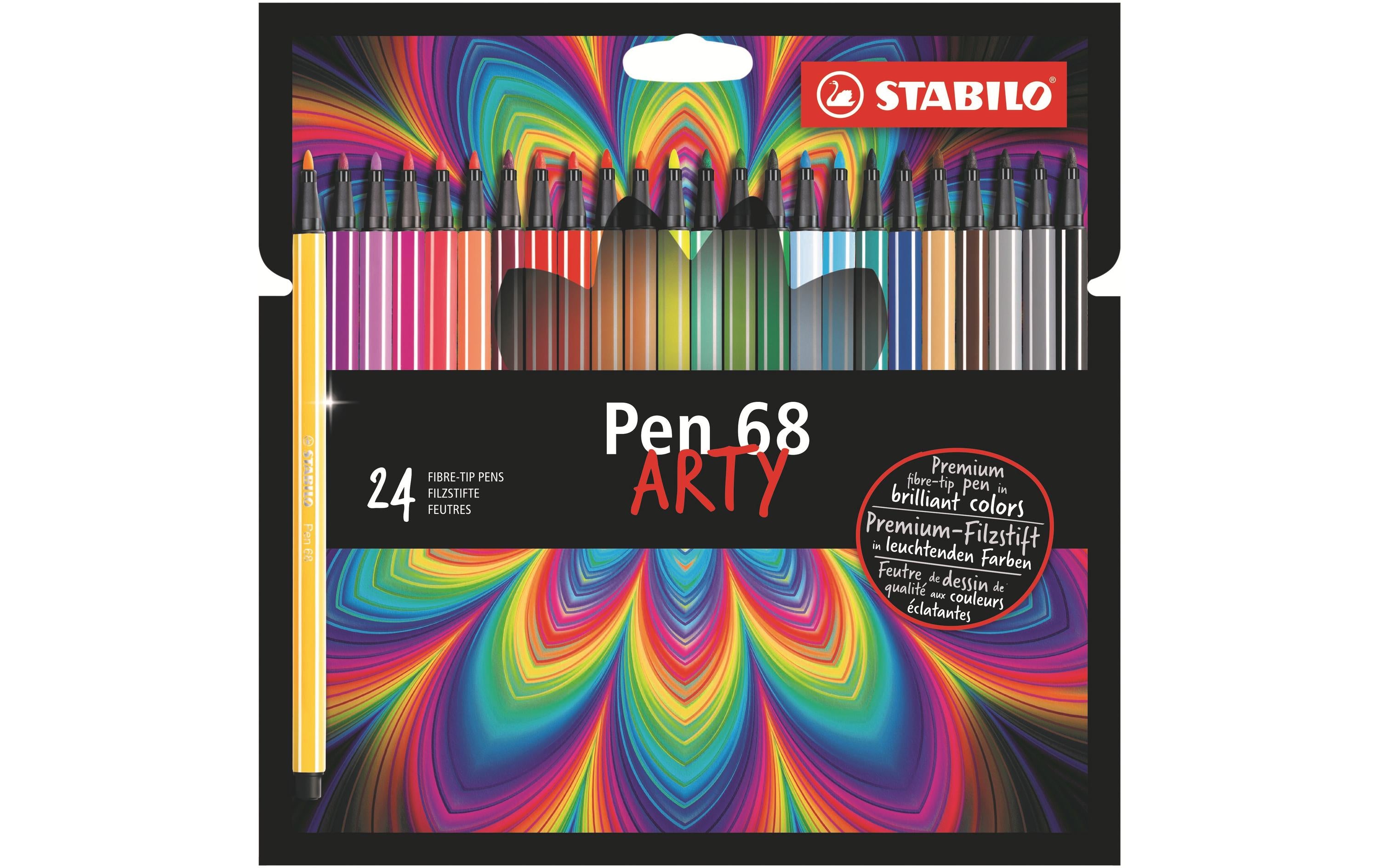 STABILO Pen68 ARTY 24 Kartonetui