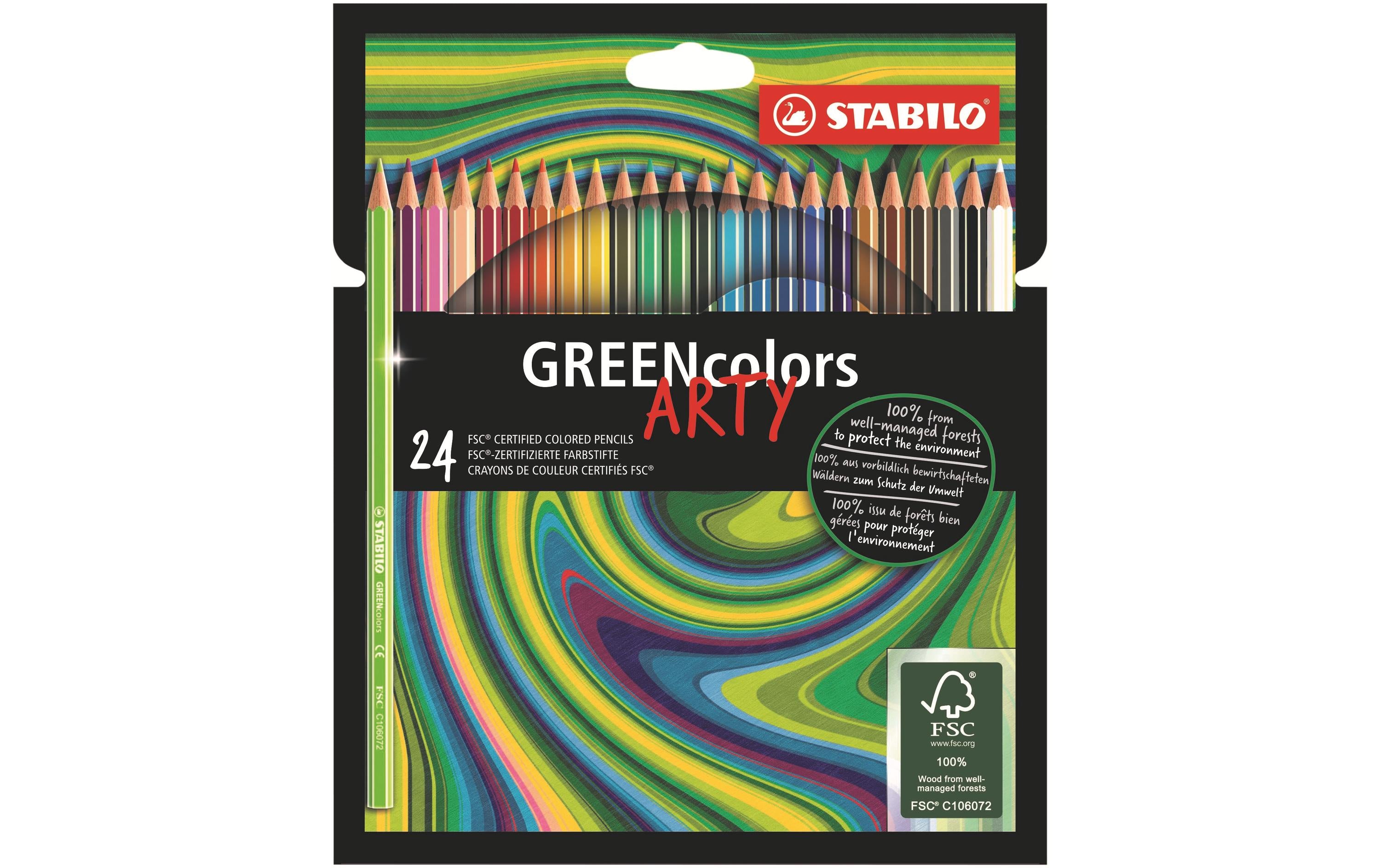 STABILO GREENcolors ARTY 24er Etui
