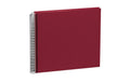 Semikolon Fotoalbum Efalinbezug 23x24.5cm Bordeaux, 40 cremeweisse Seiten