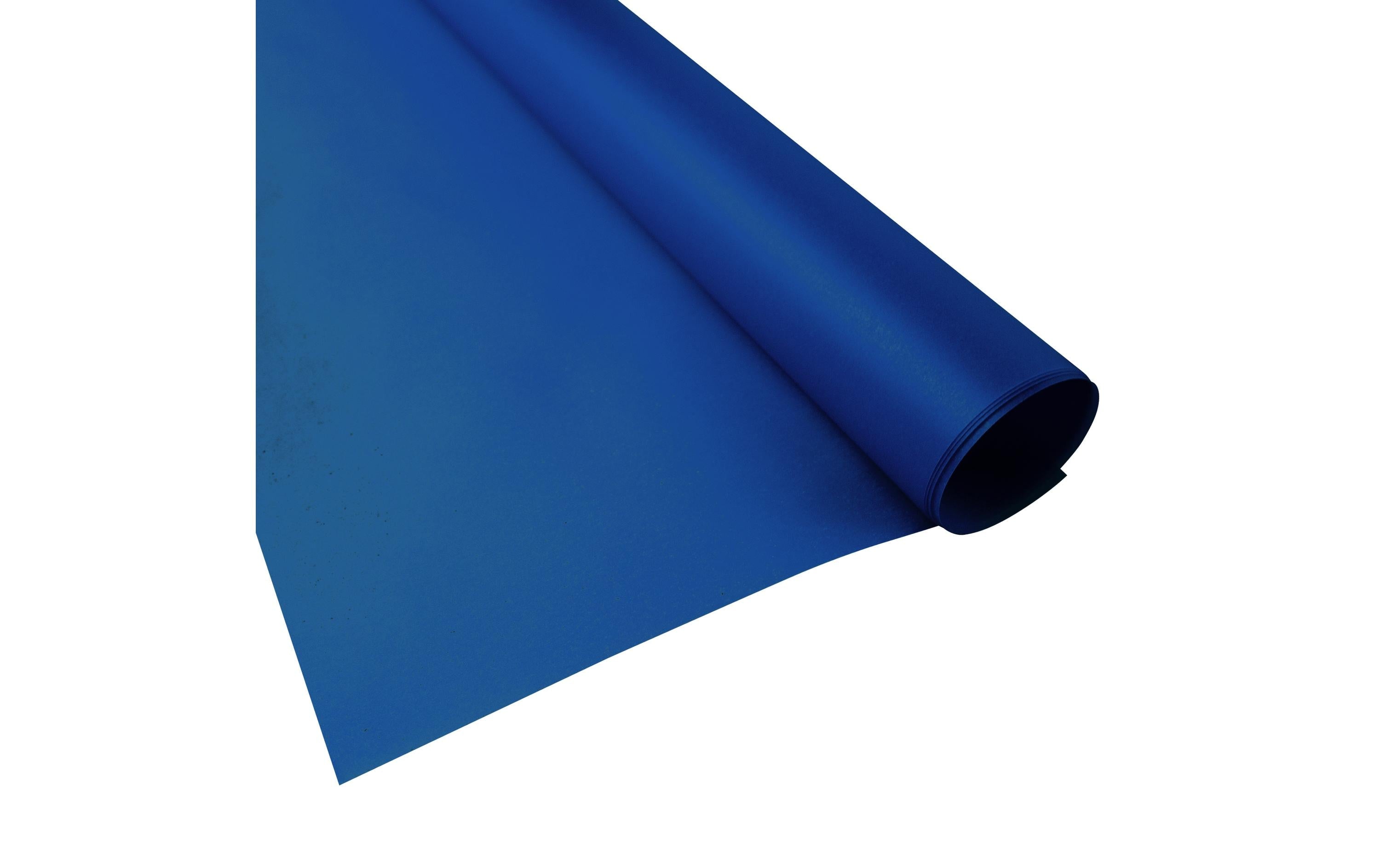 Ursus Transparentpapier Uni 115g/m2, 50 x 61 cm, dunkelblau