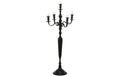 Boltze Kerzenleuchter Victoria H 105 cm, Aluminium, Schwarz