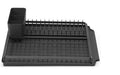 Brabantia Abtropfgestell dark grey Alu, Silikon