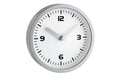 Wanduhr, silber weiss ohne Batterie