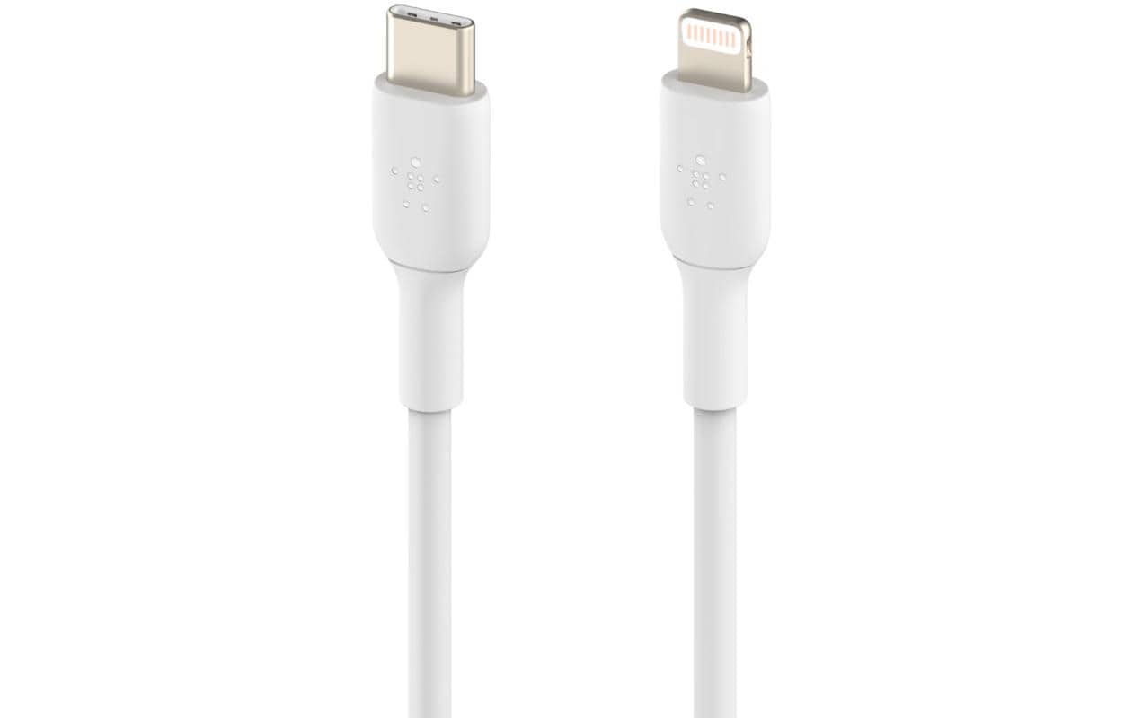Belkin BoostCharge USB-C-Lightning 1m weiss