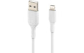 Belkin BoostCharge USB-A-Lightning 3m weiss