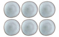 Villeroy & Boch Lave Speiseteller 6er Set, glacé, Faience, 28x28x2.7cm