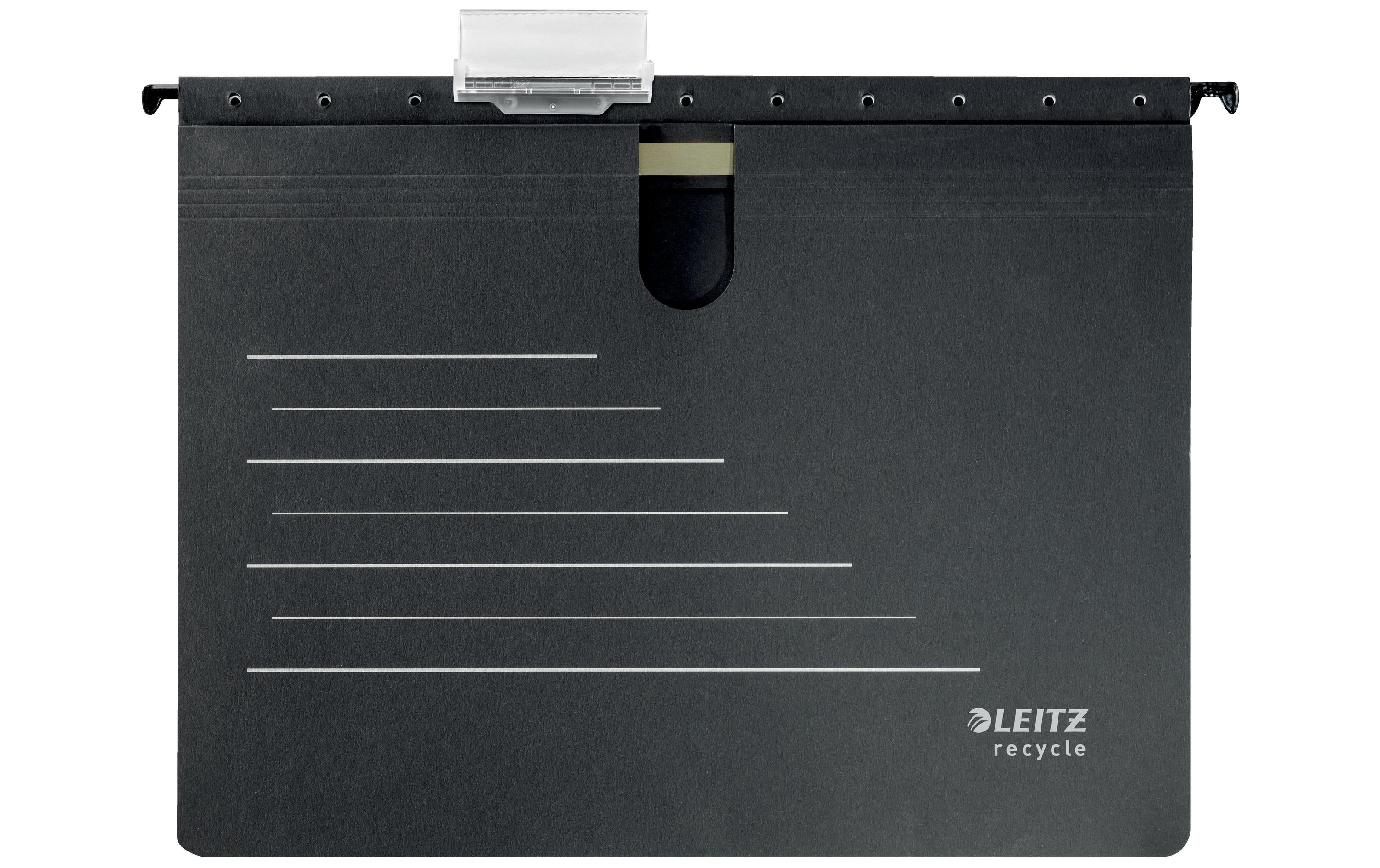 Leitz Recycle Hängehefter 10 Stück schwarz