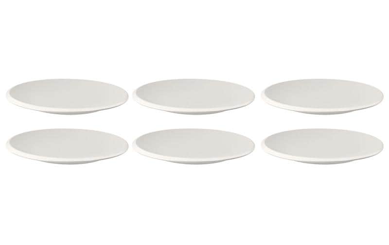 Villeroy & Boch New Moon Frühstücksteller 6er Set, Porzellan, 24x24x2cm