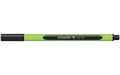 Schneider Fineliner Line-Up schwarz, 10 Stk.