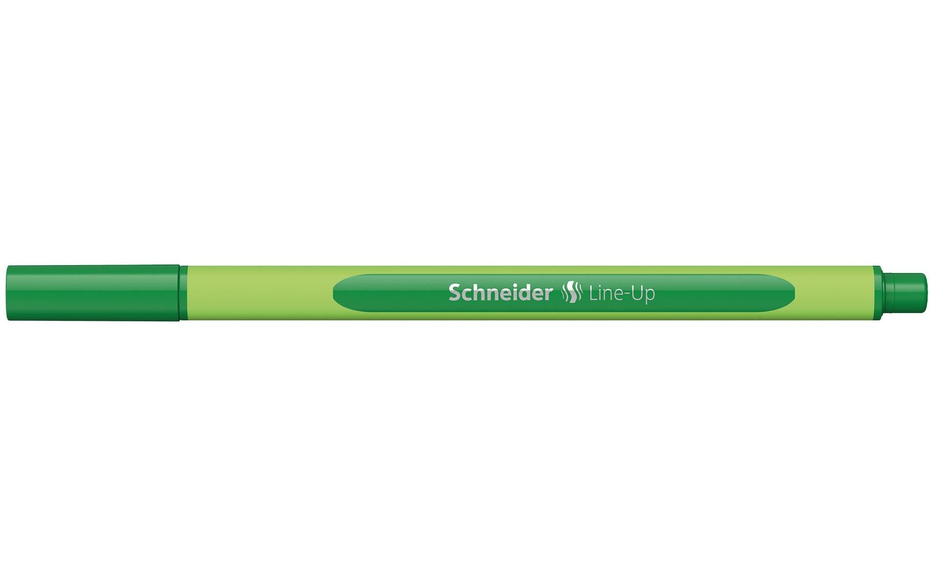 Schneider Fineliner Line-Up grün, 10 Stk.