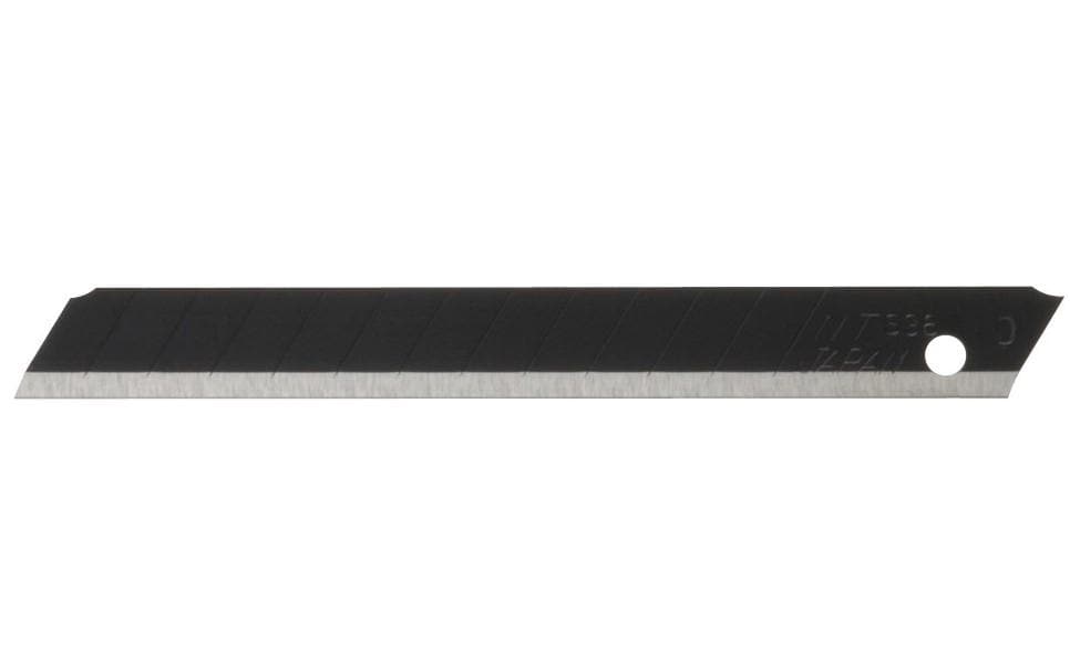 NT Cutter BA-13P Ersatzklingen extra scharf, schwarz, 10 Stk.