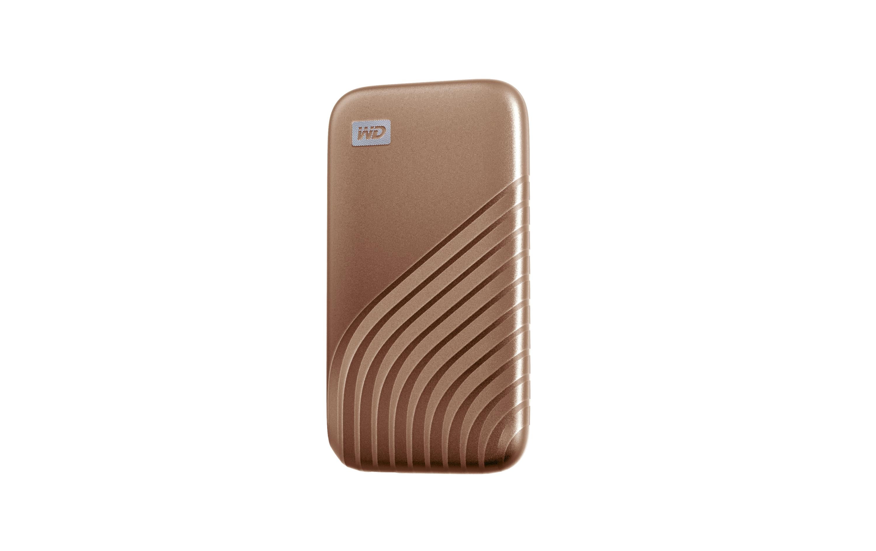 WD My Passport SSD 2TB Gold USB3.1 Type-C/-A / NVMe / 1050MB/s /256-bit