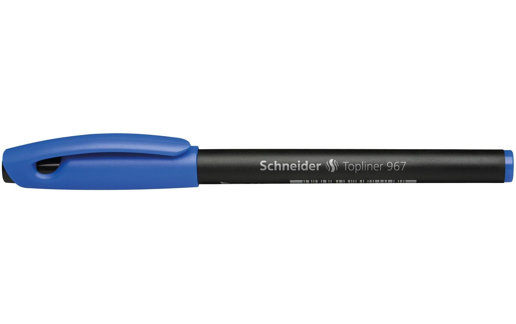 Schneider Fineliner 967 blau, 1 Stk.