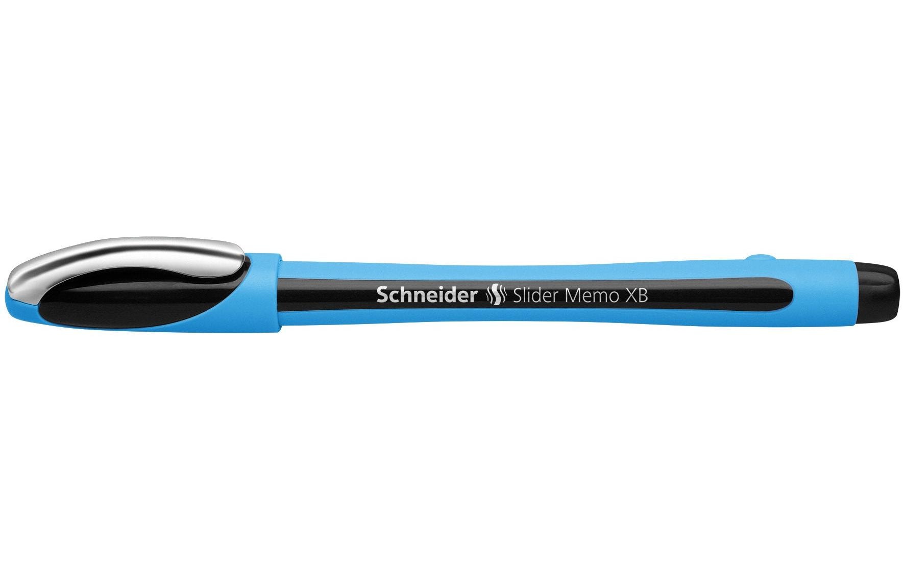 Schneider Kugelschreiber Slider Memo schwarz, 1 Stk.