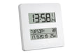 Time Line Funk-Wanduhr weiss ohne Batterie