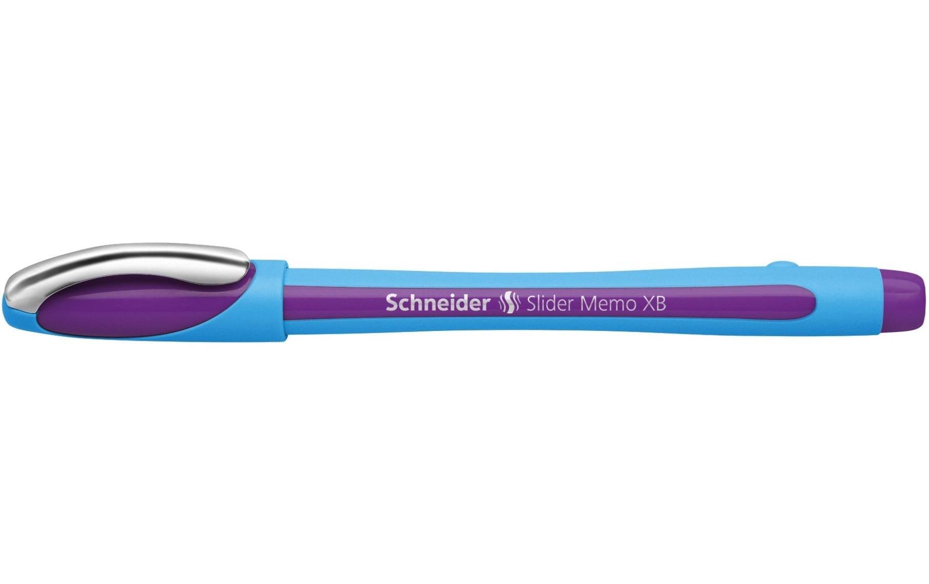 Schneider Kugelschreiber Slider Memo violett, 1 Stk.