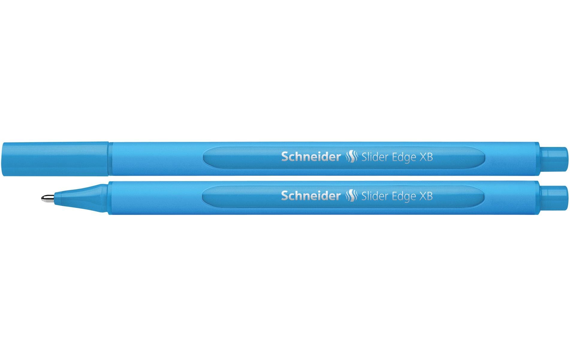 Schneider Kugelschreiber Slider Edge hellblau, 1 Stk.