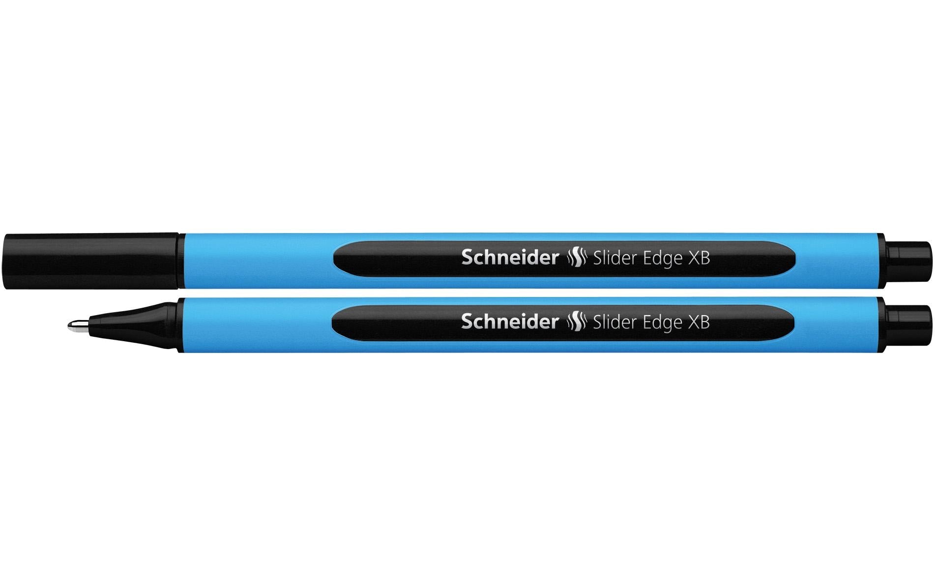 Schneider Kugelschreiber Slider Edge schwarz, 1 Stk.