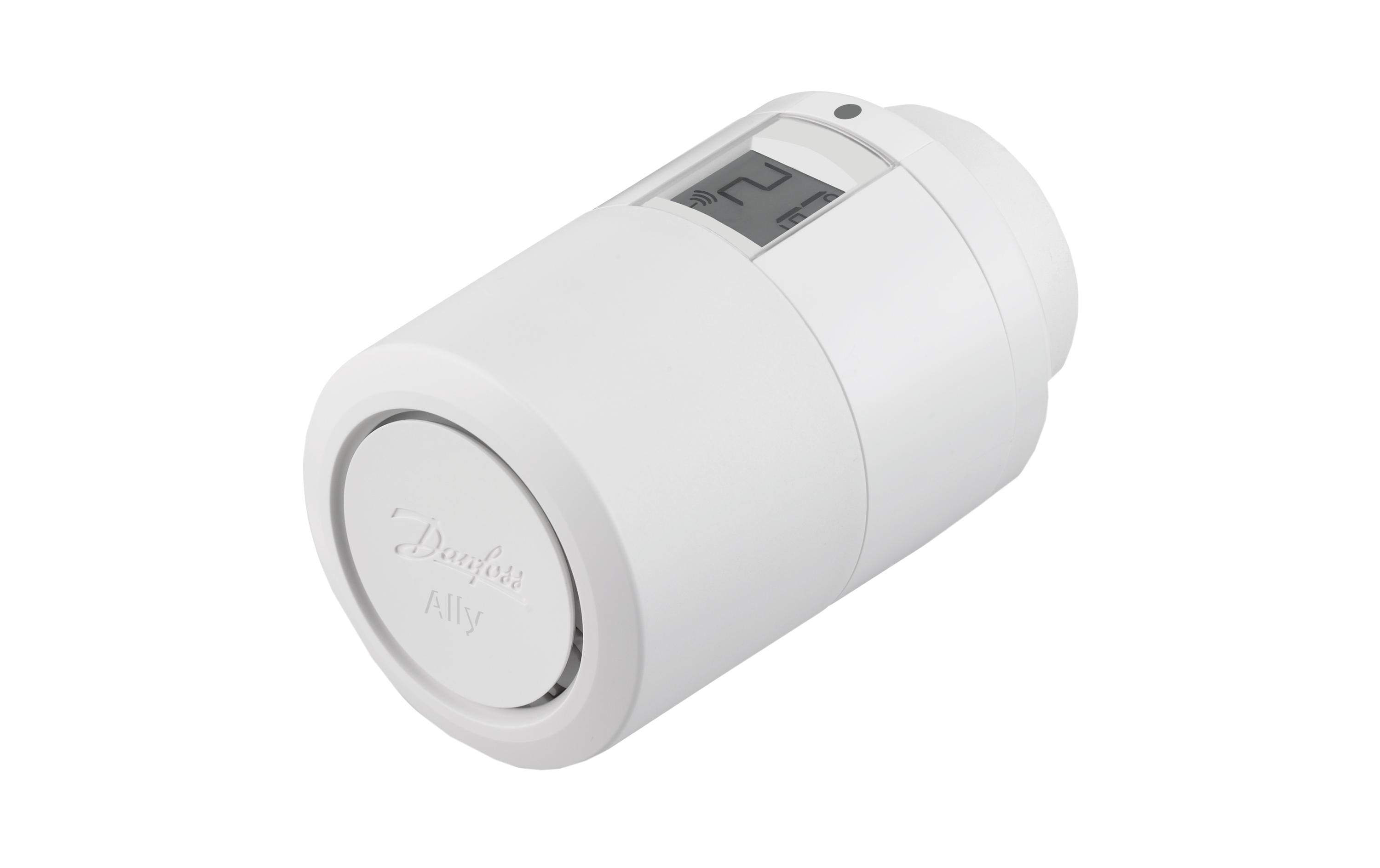 Danfoss Ally Heizkörperthermostat Fenster-offen-Erkennung, sehr leise < 30dbA