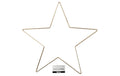 Creativ Company Metallring Stern 30 cm, 3 mm, gold