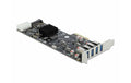 Delock 89008 PCI Express 4x USB 3.0 LP 4x USB 3.0, 1 x SATA Strom, 1x PCI x4 V2.0
