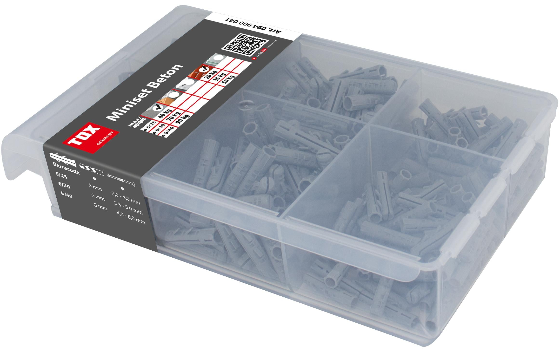 TOX Miniset Beton 245 tlg. Set
