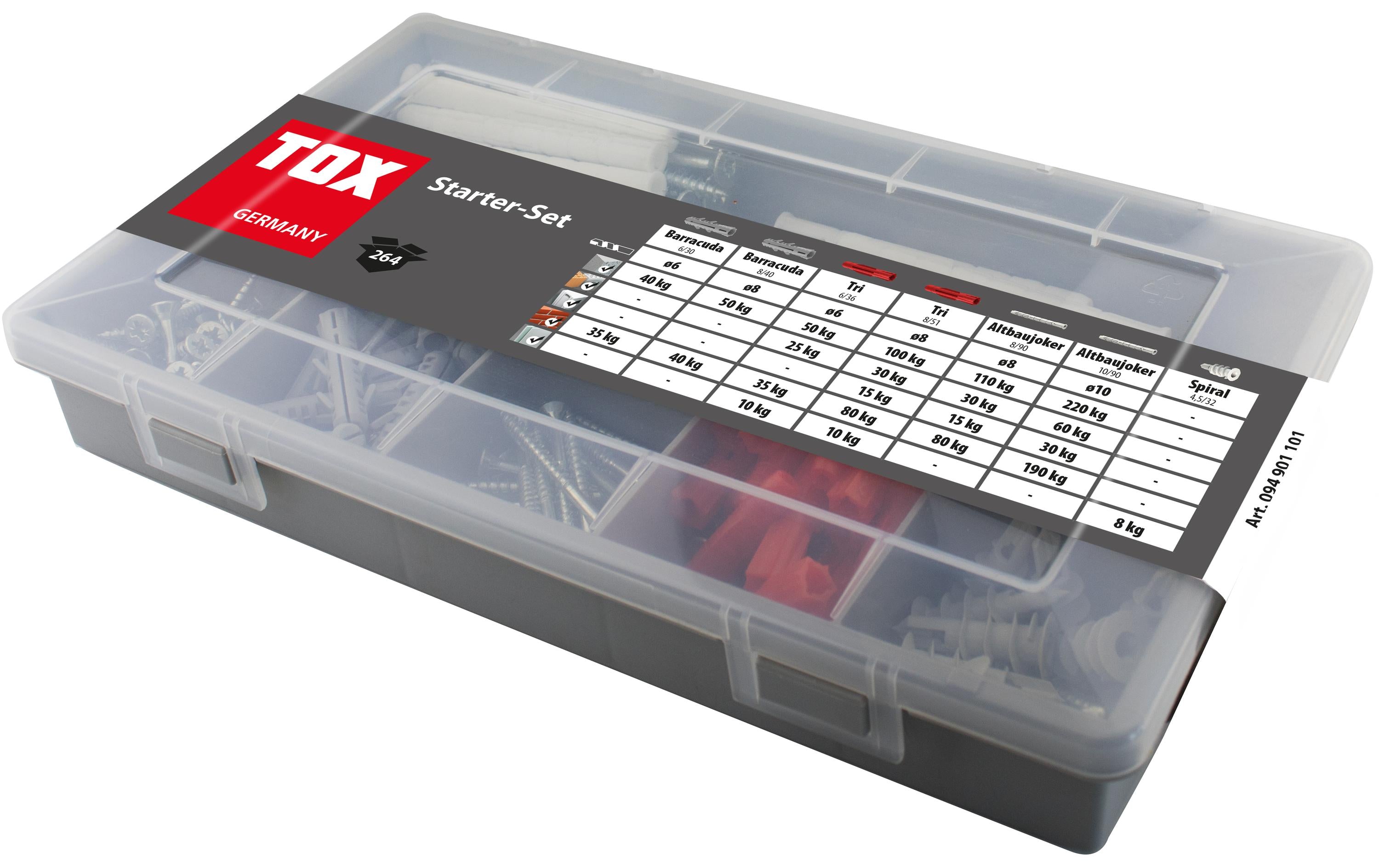 TOX Starter Set 264 tlg. Set