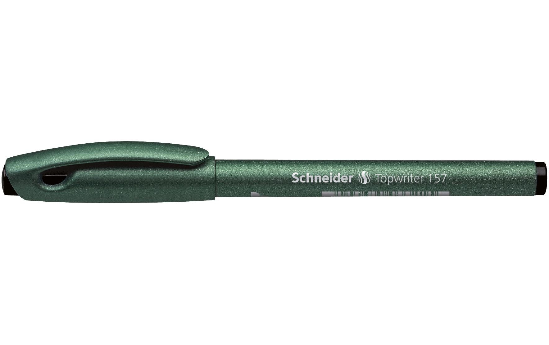 Schneider Faserschreiber 157 schwarz, 1 Stk.