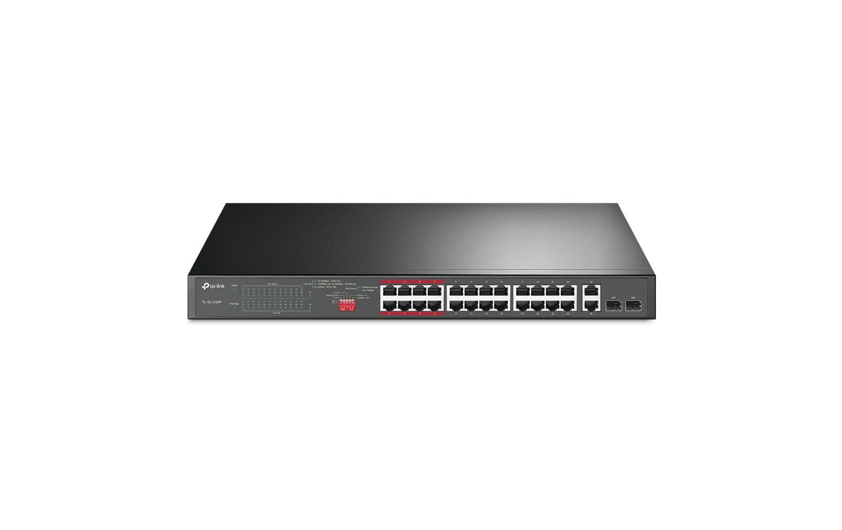 TP-Link TL-SL1226P PoE+ Switch 24 PoE+ Ports