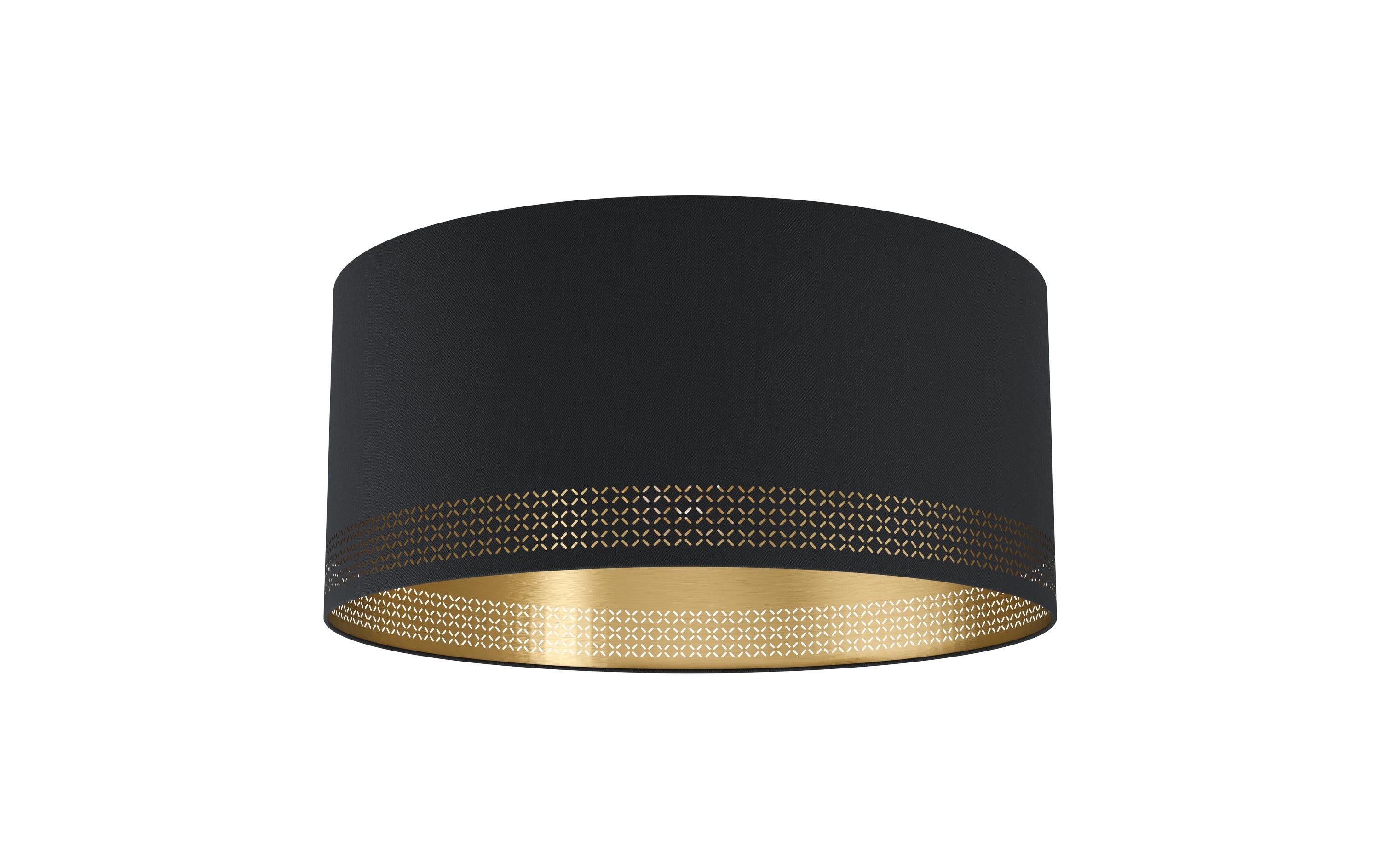 EGLO ESTEPERRA Deckenleuchte schwarz/gold exkl. 1x E27 40W